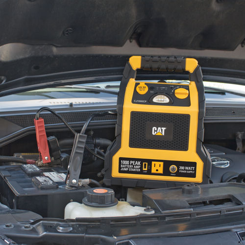 CAT Cube Auto Car Battery Jump Starter, Air Compressor, Portable, 1750 Amp  NEW